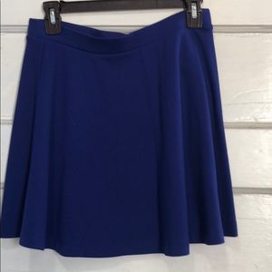 Royal blue medium skirt